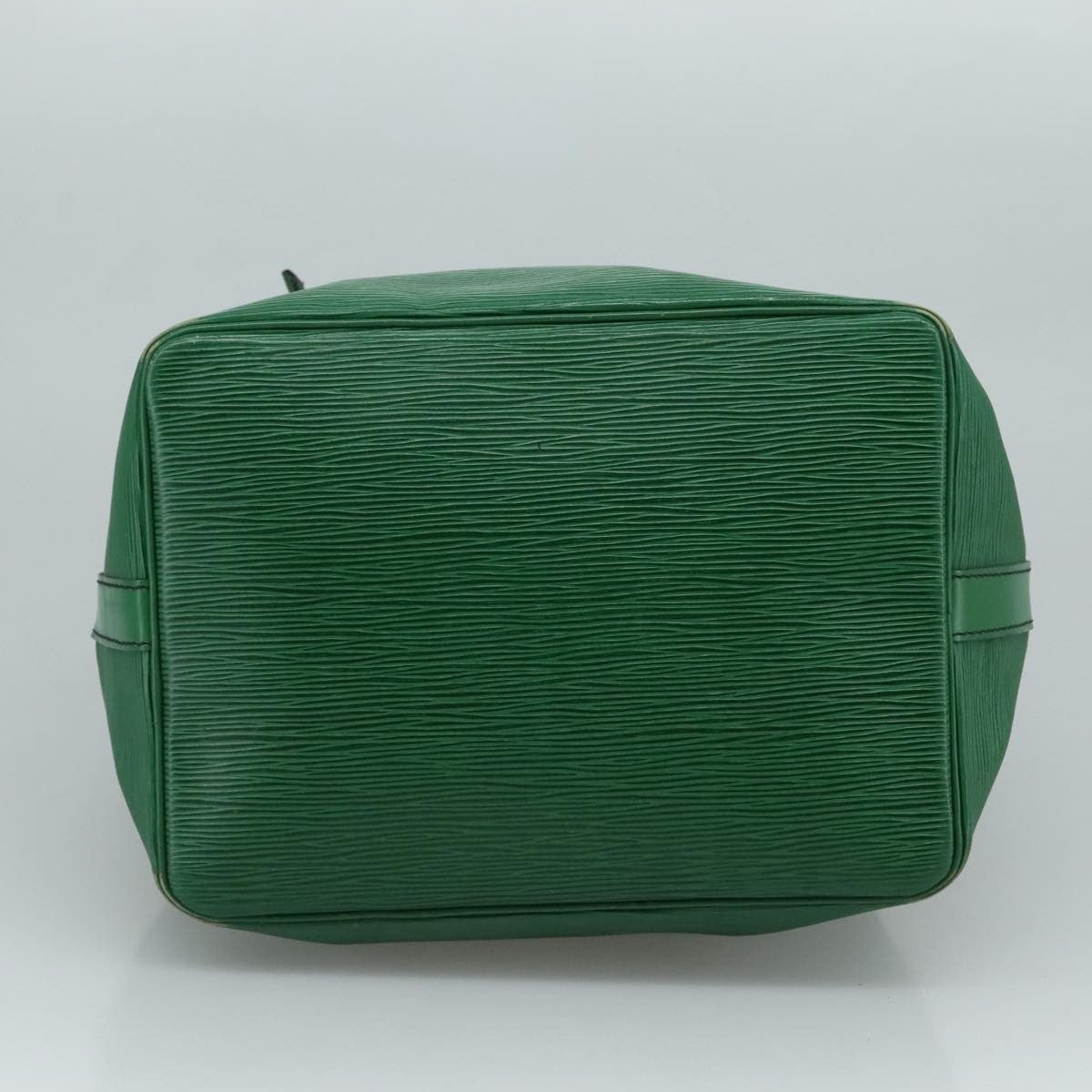 Louis Vuitton Petit Noe Handbag Epi Leather, GREEN, LEATHER, Shoulder bag