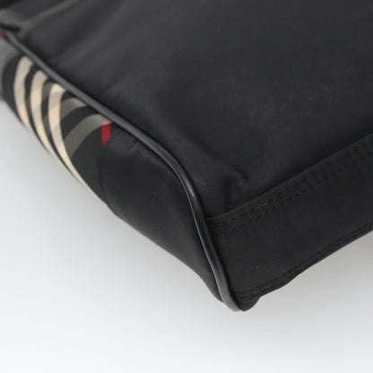 Burberry Vintage Crossbody Bag Nylon, BLACK, NYLON, Shoulder bag