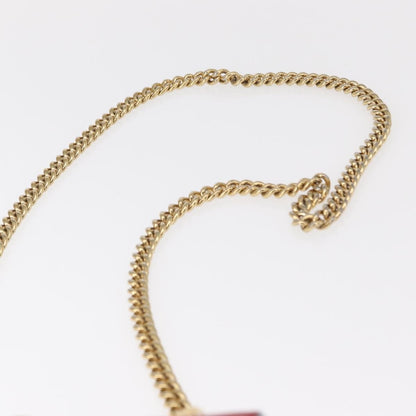 Gucci Sylvie Chain Shoulder Bag Leather, RED, LEATHER, Shoulder bag