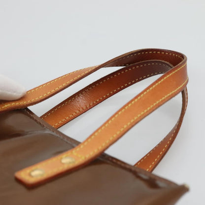 Louis Vuitton Reade Handbag Monogram Vernis, BROWN, PATENT_LEATHER, Handbag