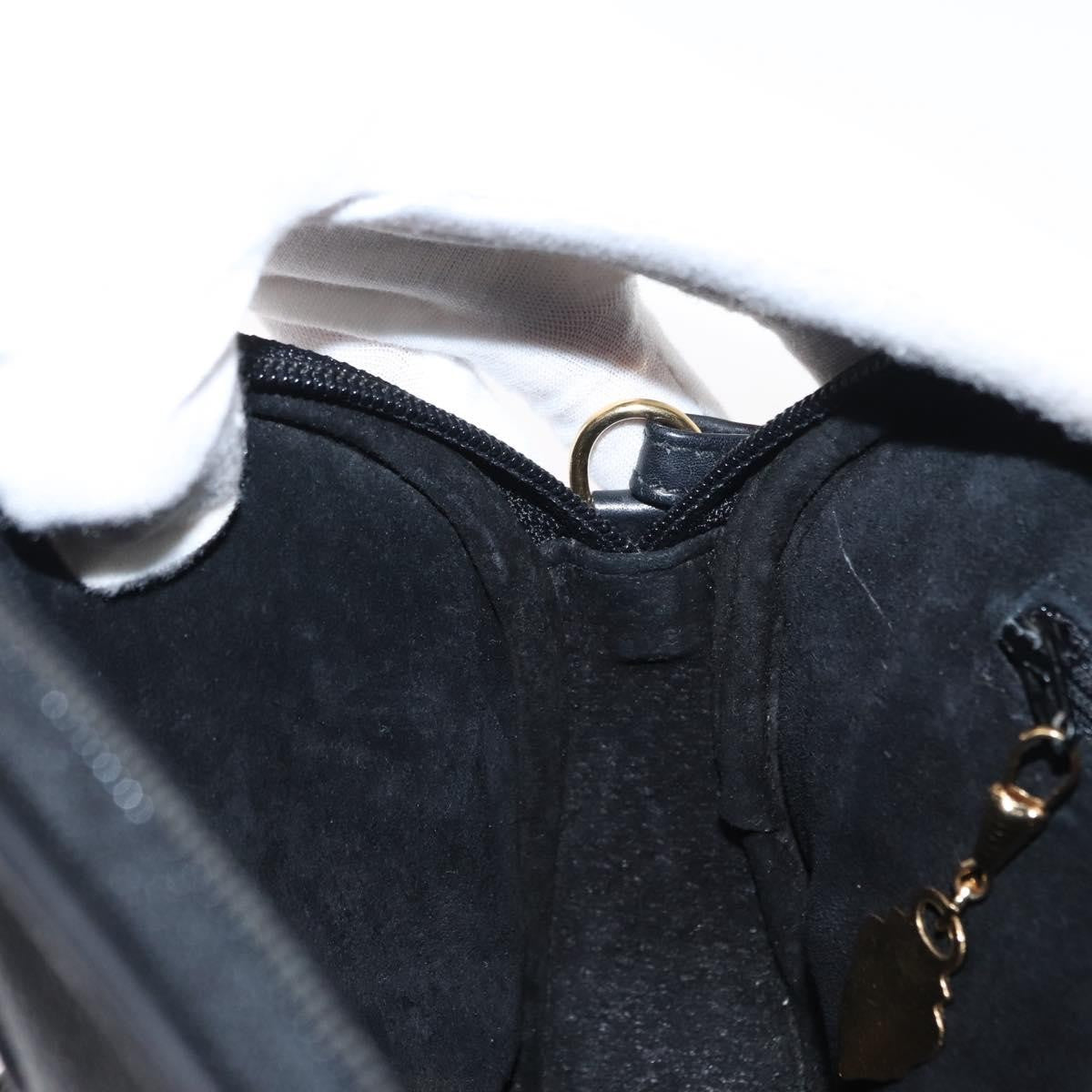 Gucci Vintage Shoulder Bag Leather, BLACK, LEATHER, Shoulder bag