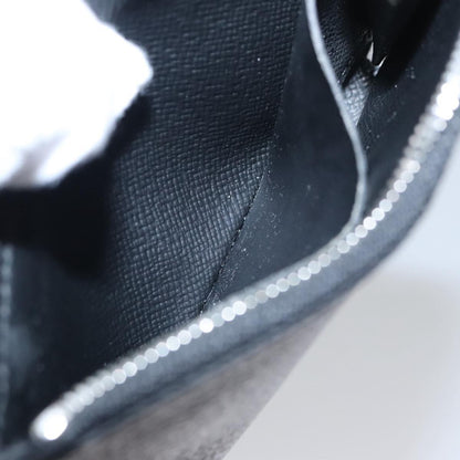 Louis Vuitton Porte-Monnaie NM Wallet Damier Graphite, GRAY, CANVAS, Wallets