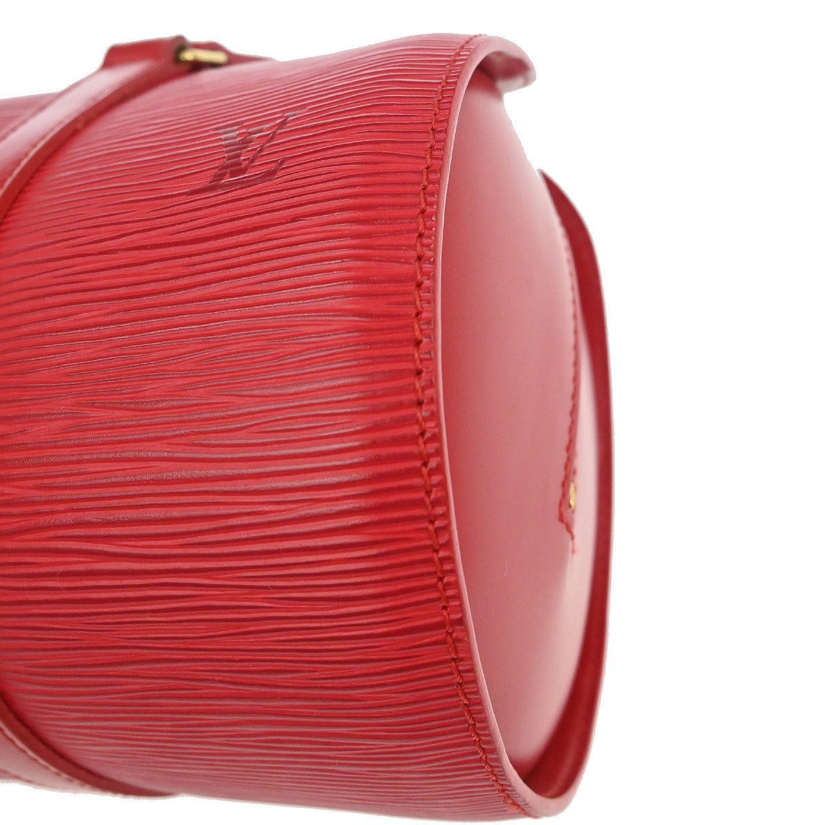 Louis Vuitton Soufflot Handbag Epi Leather, Red, Leather, Handbag