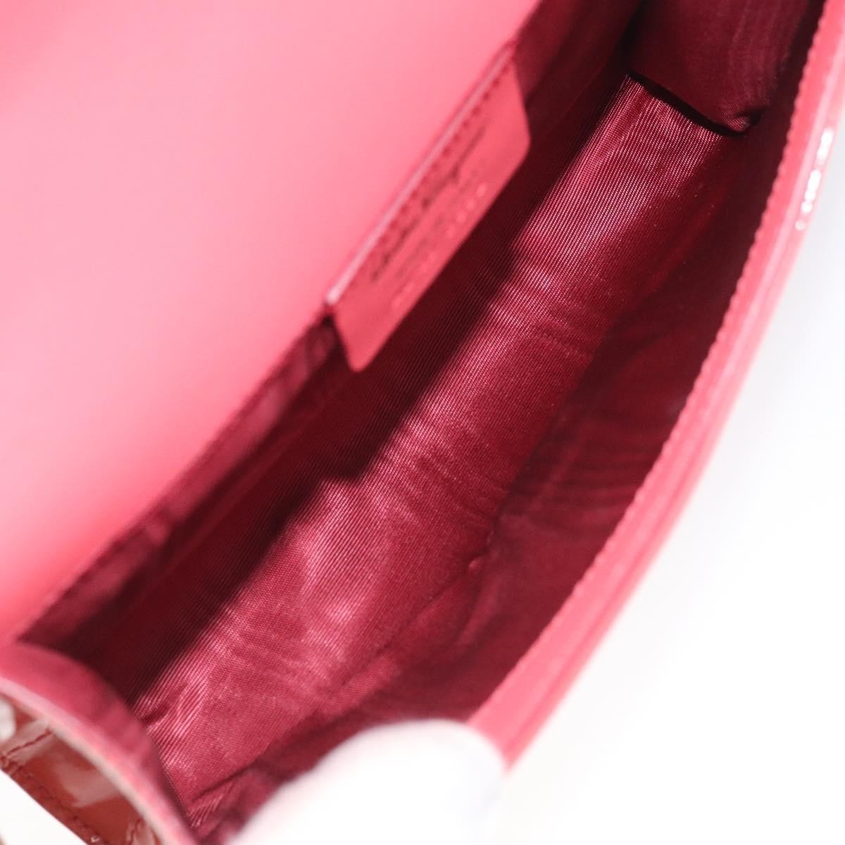 Salvatore Ferragamo Ginny Crossbody Bag Patent, ORANGE, PATENT_LEATHER, Shoulder bag