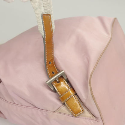 Prada Double Front Pocket Backpack Tessuto, PINK, NYLON, Backpack