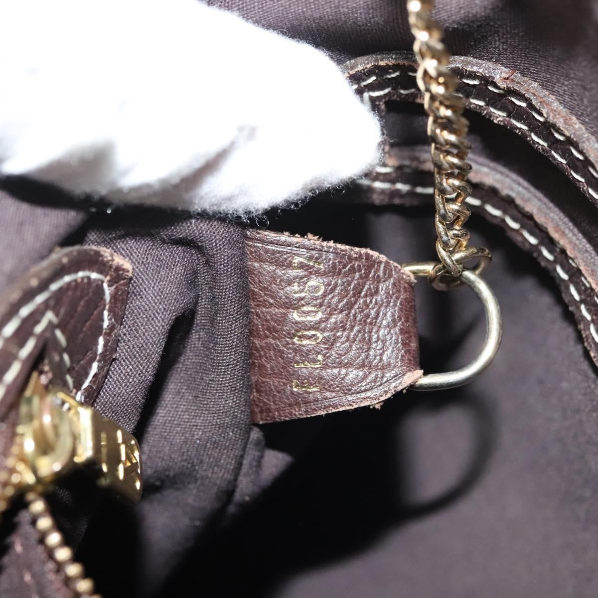 Louis Vuitton Bucket Bag Canvas, BROWN, CANVAS, Handbag