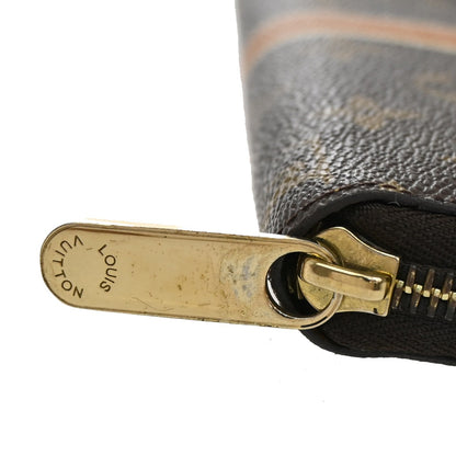 Louis Vuitton Zippy Wallet NM Monogram Canvas, BROWN, CANVAS, Wallets