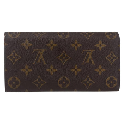 Louis Vuitton Emilie Wallet Monogram Canvas, BROWN, CANVAS, Wallets