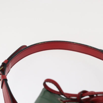 Louis Vuitton Bicolor Petit Noe Handbag Epi Leather, GREEN, LEATHER, Shoulder bag