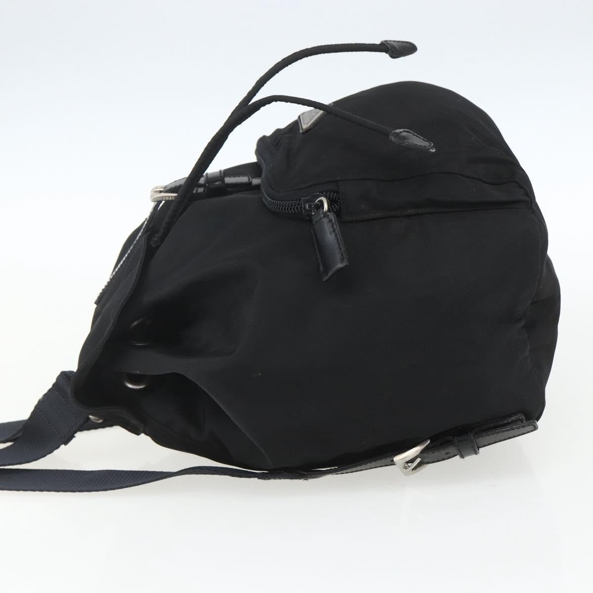 Prada Front Pocket Backpack Tessuto, BLACK, NYLON, Backpack