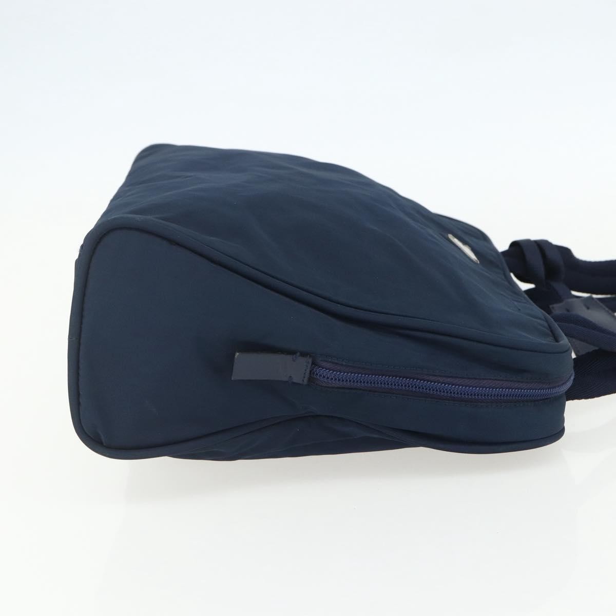 Prada Bowling Shoulder Bag Tessuto, NAVY, NYLON, Shoulder bag