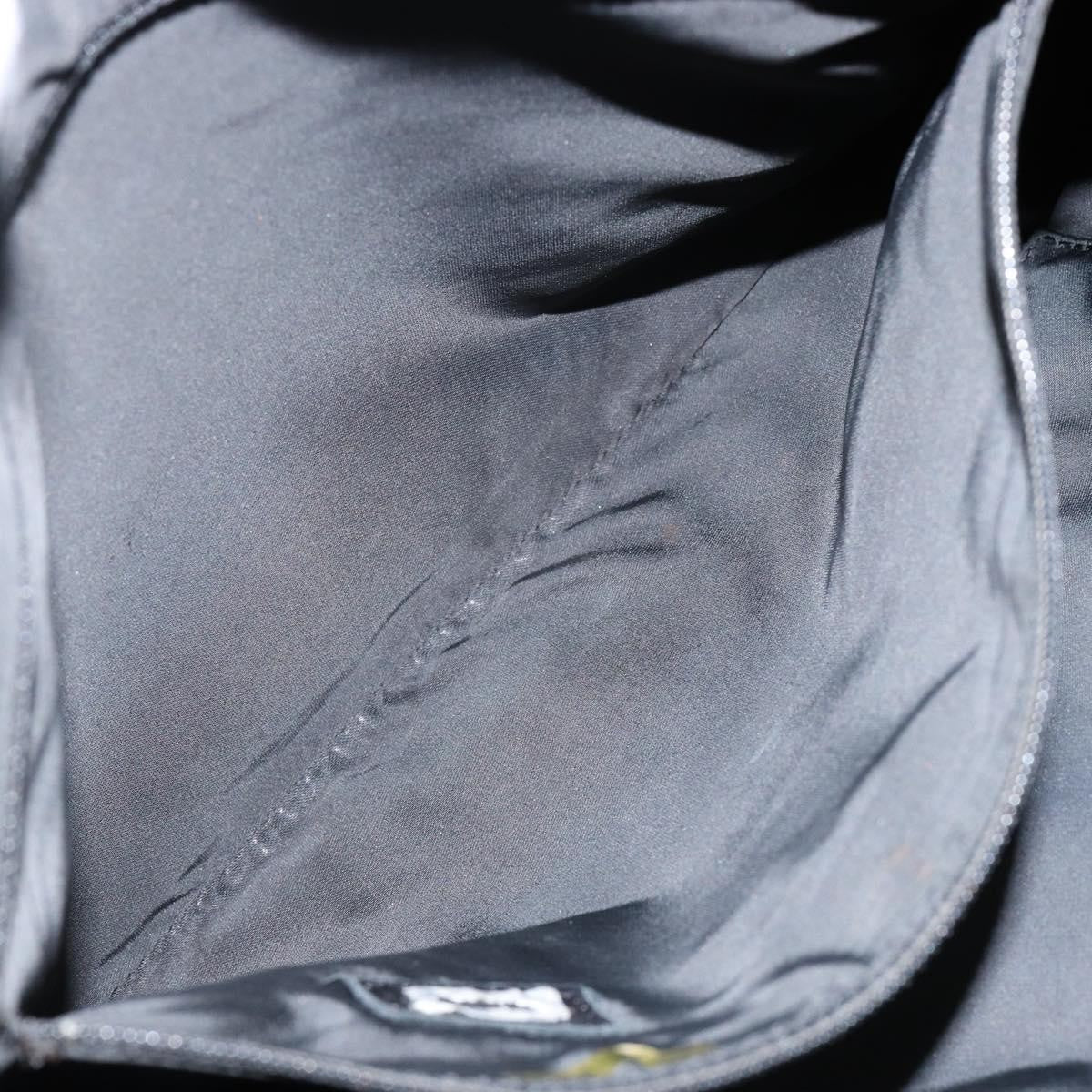 Chanel Vintage Logo Tote Caviar, BLACK, LEATHER, Tote bag