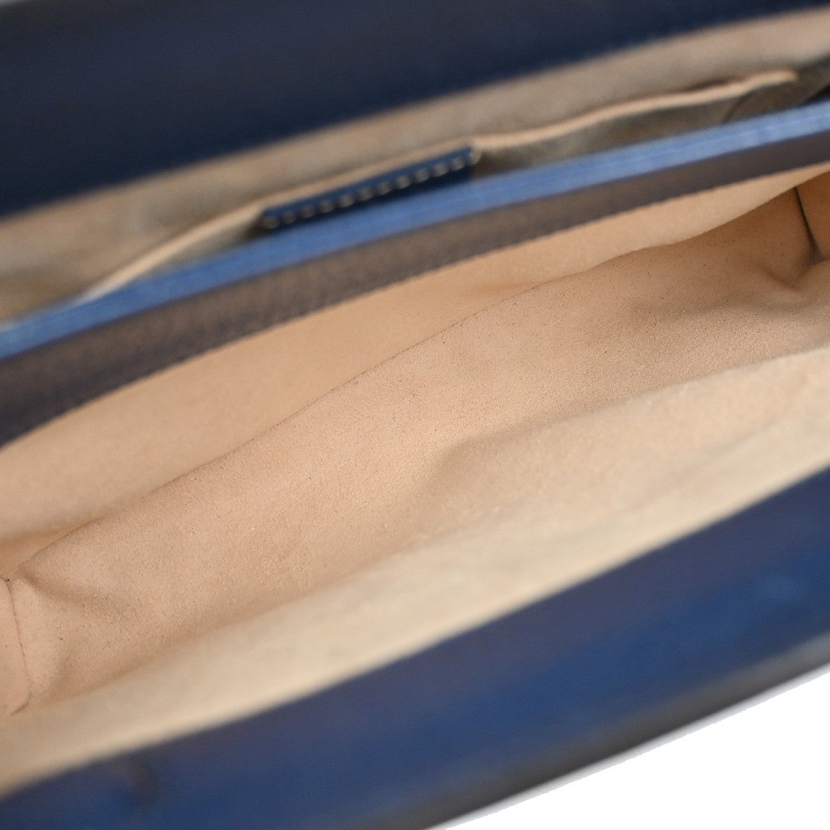 Gucci Ophidia Chain Shoulder Bag Leather, NAVY, LEATHER, Shoulder bag