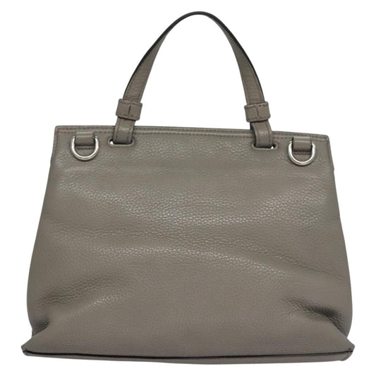Gucci Bamboo Daily Top Handle Bag Leather, GRAY, LEATHER, Handbag
