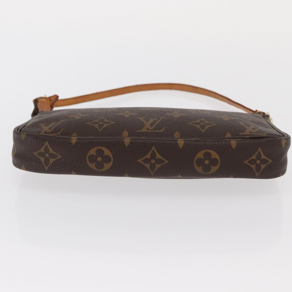 Louis Vuitton Pochette Accessoires NM Monogram Canvas, BROWN, CANVAS, Clutche & pouche