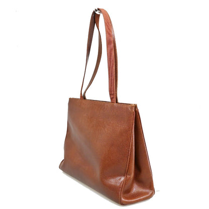 Salvatore Ferragamo Vara shoulder Bag Leather, BROWN, LEATHER, Shoulder bag