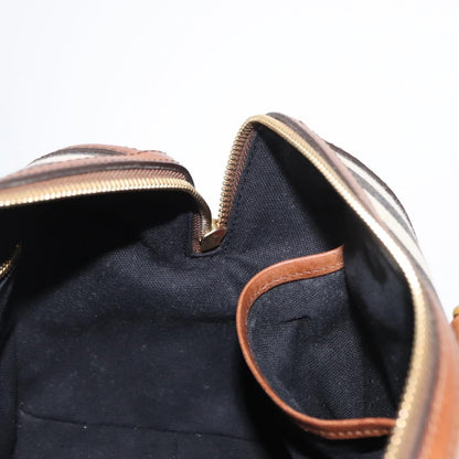 Burberry Alchester Convertible Satchel House Check Canvas, BEIGE, CANVAS, Travel bag