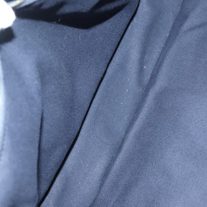 Hermes Fourre Tout Tote Canvas, NAVY, CANVAS, Tote bag