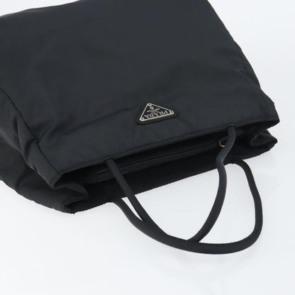 Prada Vintage Tote Nylon, BLACK, NYLON, Tote bag