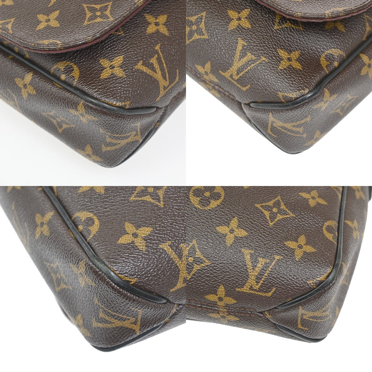 Louis Vuitton District Messenger Bag Macassar Monogram Canvas, BROWN, CANVAS, Shoulder bag