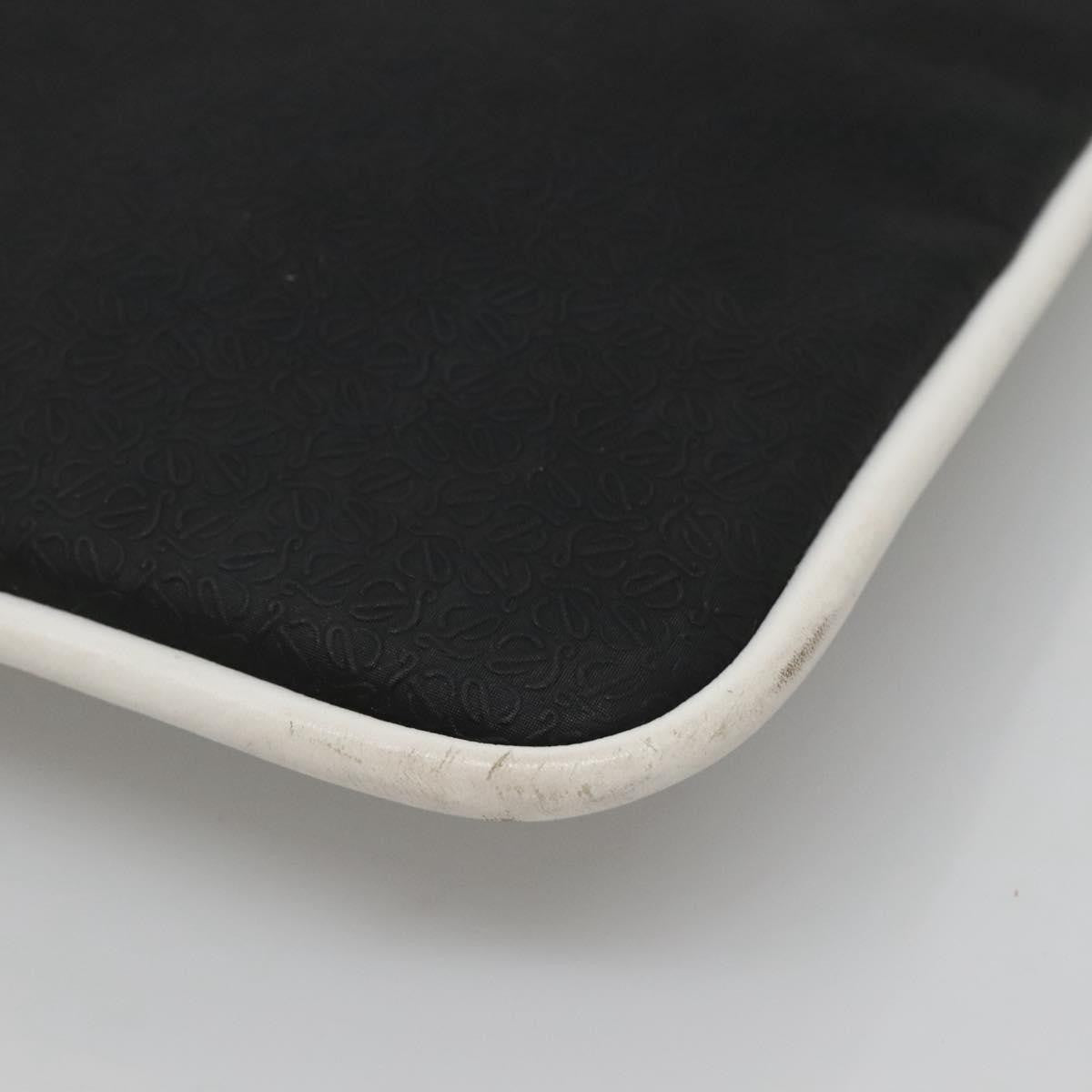 Loewe Anagram Shoulder Bag Leather, BLACK, LEATHER, Shoulder bag