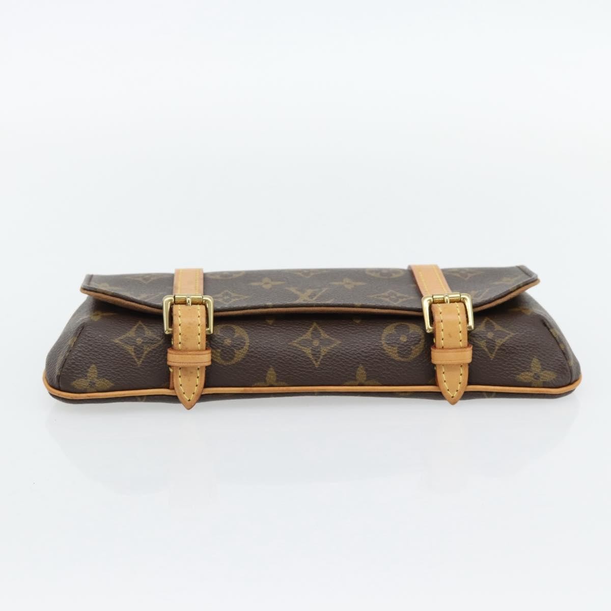Louis Vuitton Marelle Waist Bag Monogram Canvas, Brown, Canvas, Clutch