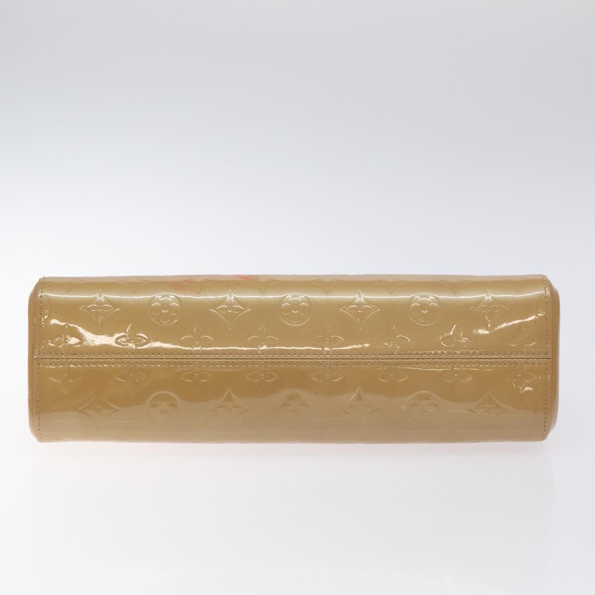 Louis Vuitton Roxbury Drive Handbag Monogram Vernis, CAMEL, PATENT_LEATHER, Handbag