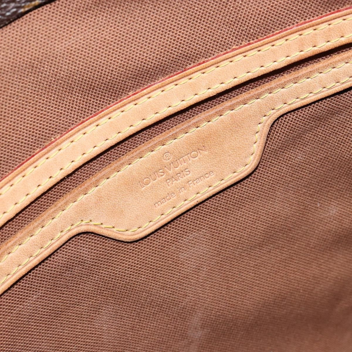 Louis Vuitton Cabas Mezzo Monogram Canvas, BROWN, CANVAS, Tote bag