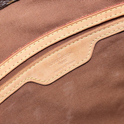 Louis Vuitton Cabas Mezzo Monogram Canvas, BROWN, CANVAS, Tote bag