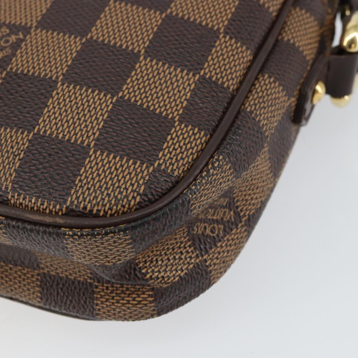 Louis Vuitton Rift Handbag Damier, BROWN, CANVAS, Shoulder bag