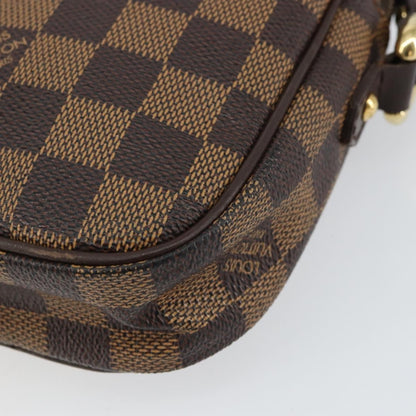 Louis Vuitton Rift Handbag Damier, BROWN, CANVAS, Shoulder bag