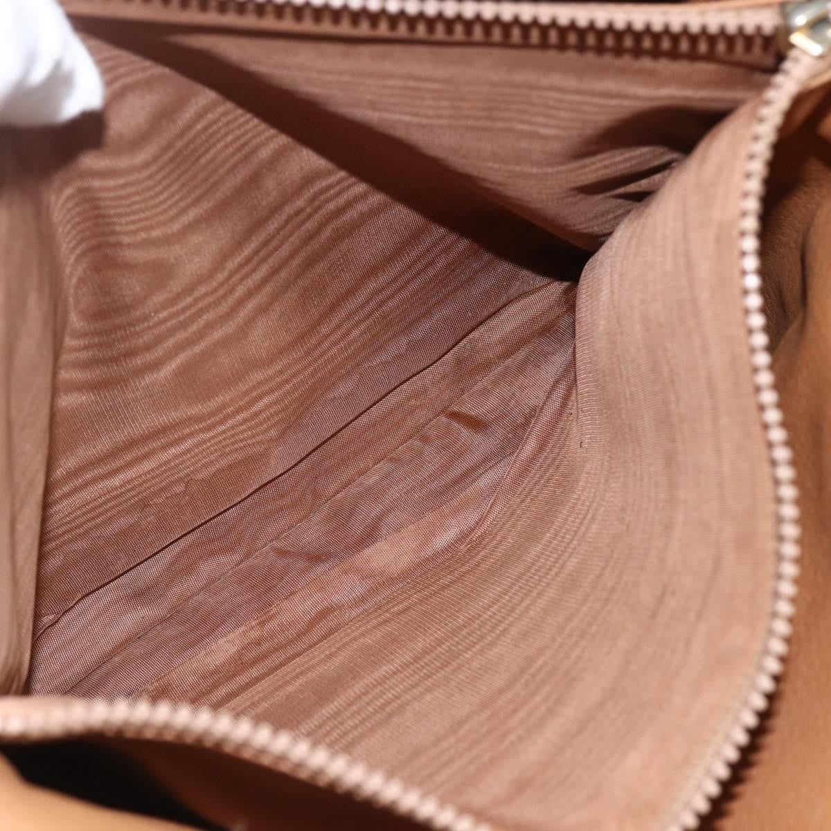 Celine Vintage Macadam Tote bag Canvas, BROWN, PVC, Tote bag