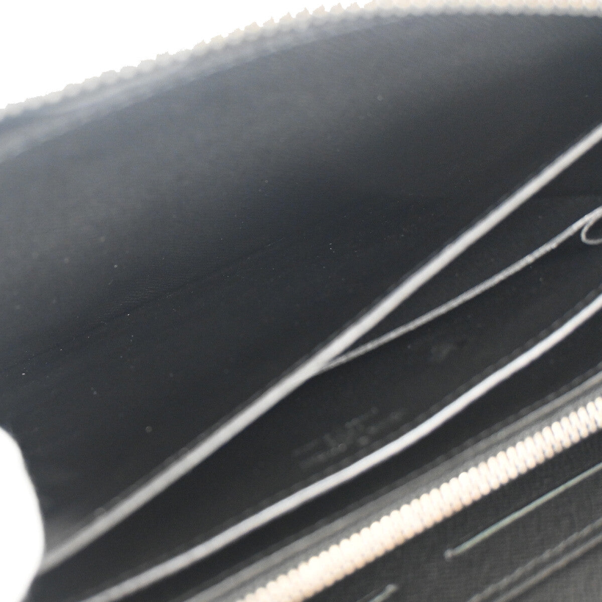 Louis Vuitton Zippy XL Monogram Eclipse Leather, BLACK, LEATHER, Wallets