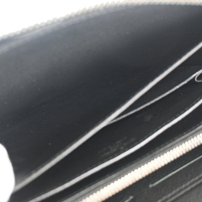 Louis Vuitton Zippy XL Monogram Eclipse Leather, BLACK, LEATHER, Wallets