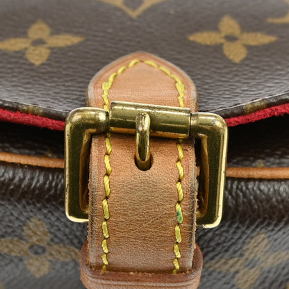 Louis Vuitton Tambourine Handbag Monogram Canvas, Brown, Canvas, Shoulder Bag
