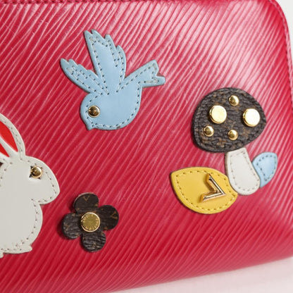 Louis Vuitton Zippy Wallet NM Epi Leather, RED, LEATHER, Wallets