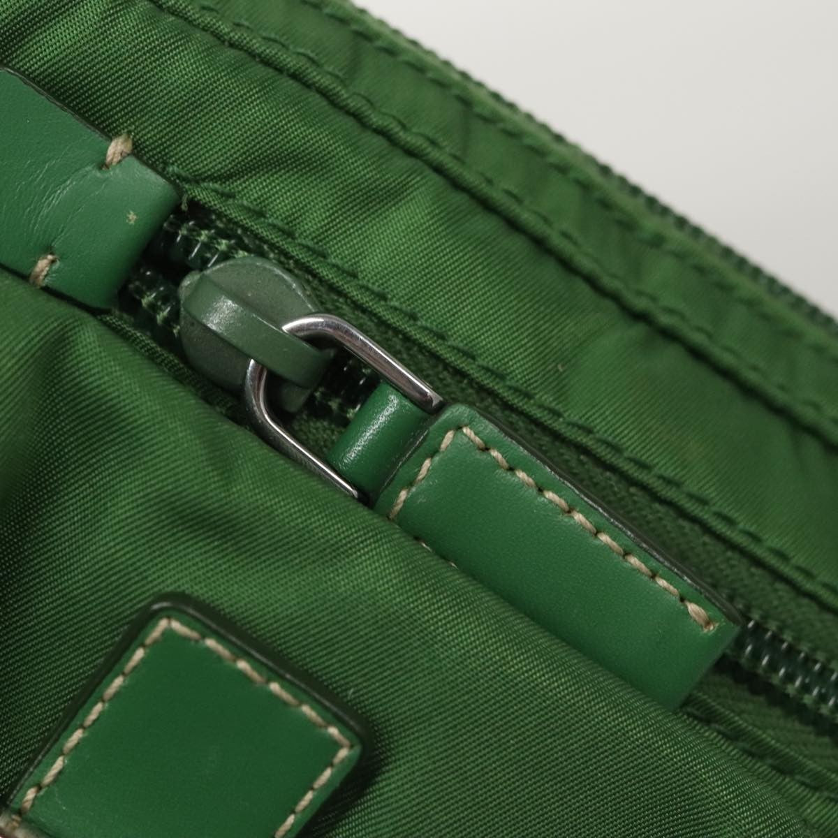 Prada Multi Pocket Zip Waist Bag Tessuto, GREEN, NYLON, Bag