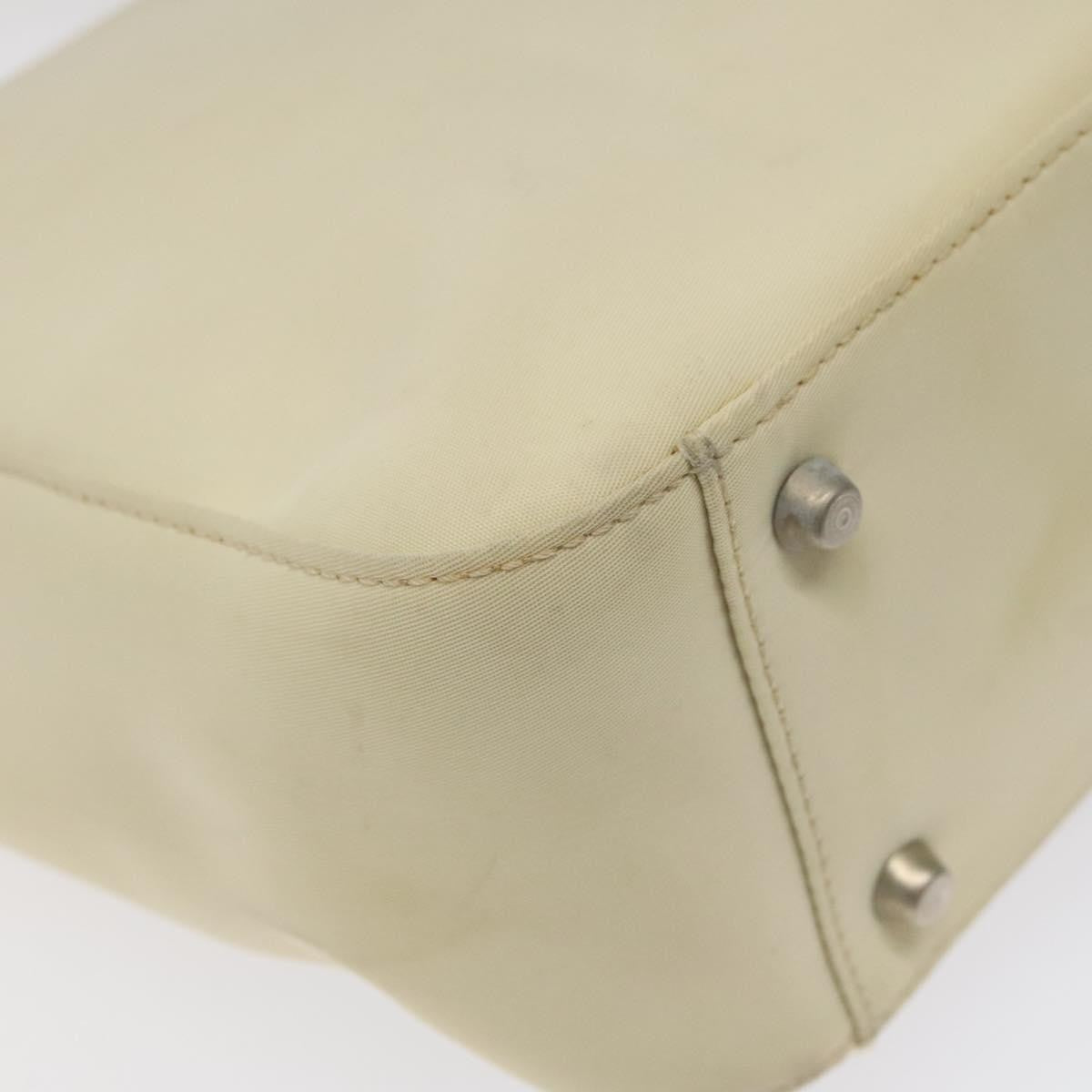 Versace Vintage Handbag Nylon, BEIGE, NYLON, Handbag