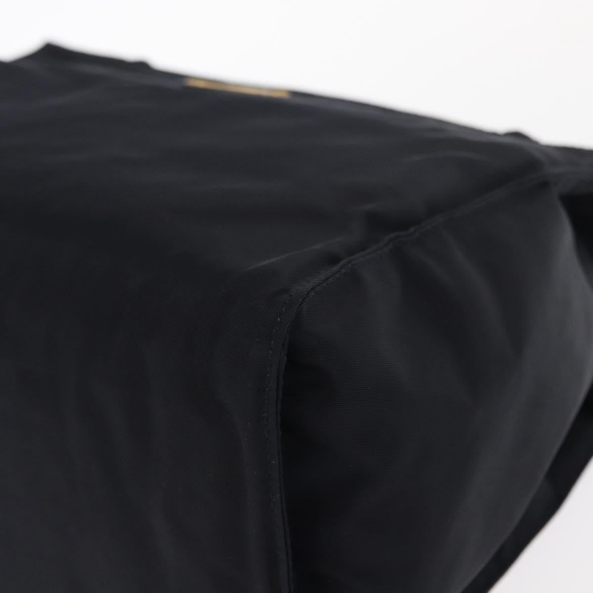 Prada Metal Handles Tote Tessuto, NAVY, NYLON, Tote bag