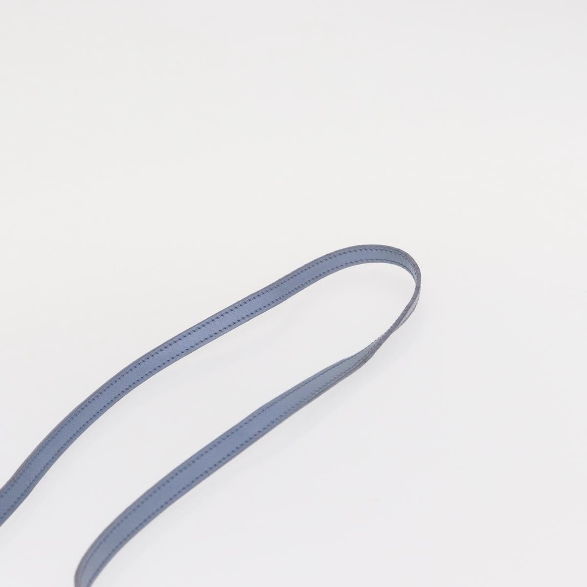 Salvatore Ferragamo Gancini Tote Leather, BLUE, LEATHER, Tote bag