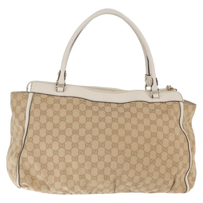 Gucci D Ring Tote GG Canvas, BEIGE, CANVAS, Tote bag