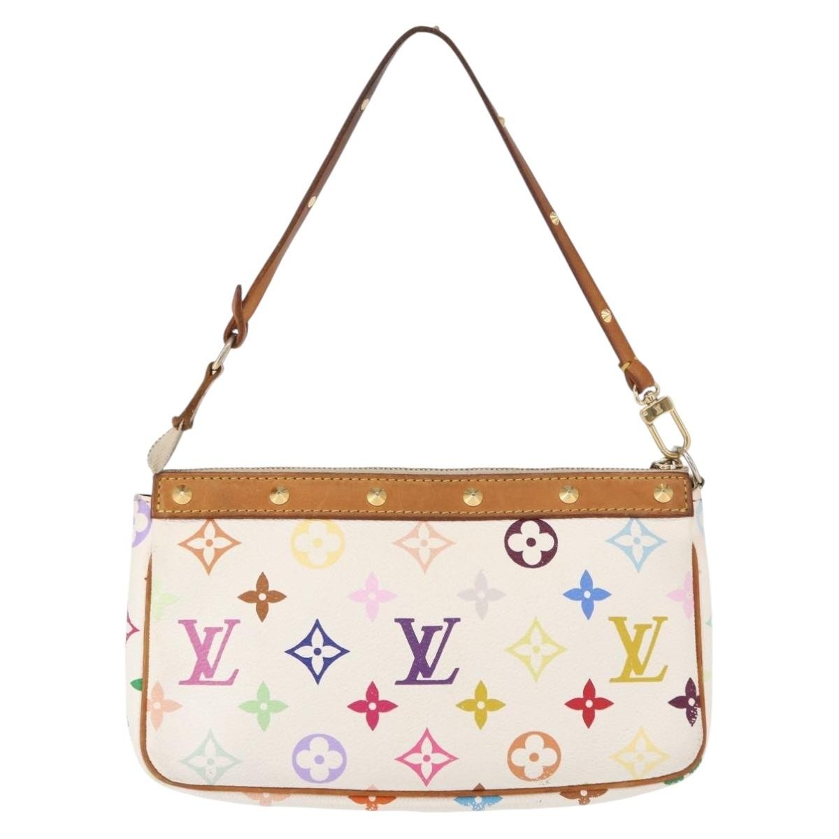 Louis Vuitton Pochette Accessoires Monogram Multicolor, MULTICOLOUR, CANVAS, Clutche & pouche