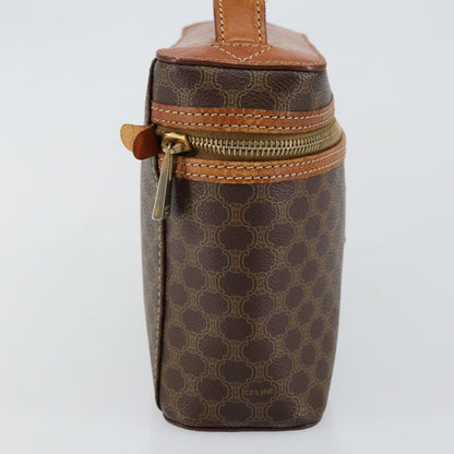 Celine Macadam Vanity Bag Canvas, BROWN, CANVAS, Travel bag