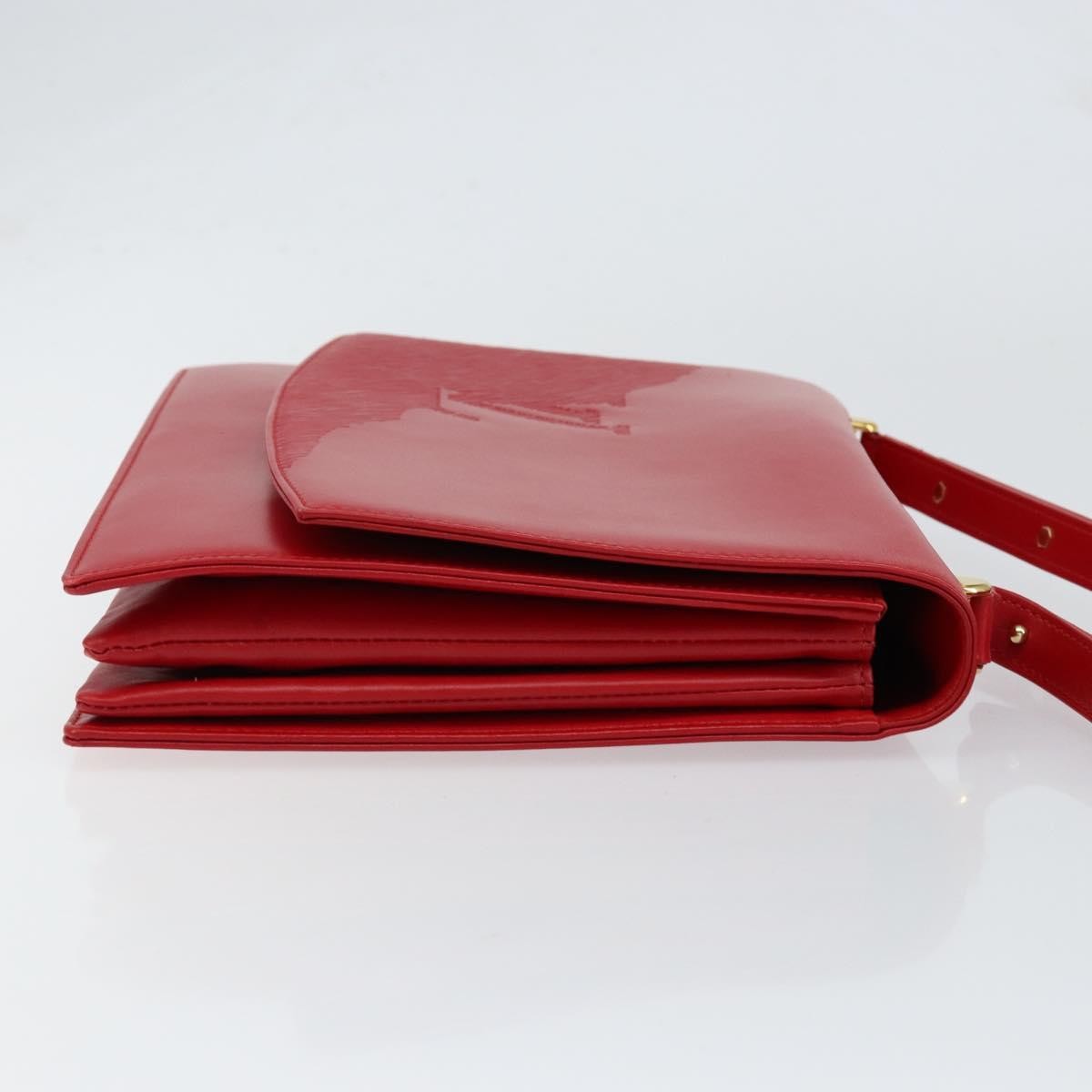 Louis Vuitton Opera Delphes Shoulder Bag Leather, RED, LEATHER, Shoulder bag