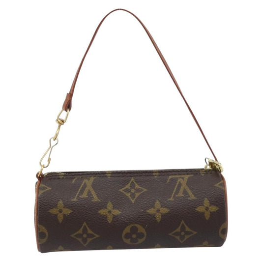 Louis Vuitton Papillon Pochette Monogram Canvas, BROWN, CANVAS, Clutche & pouche