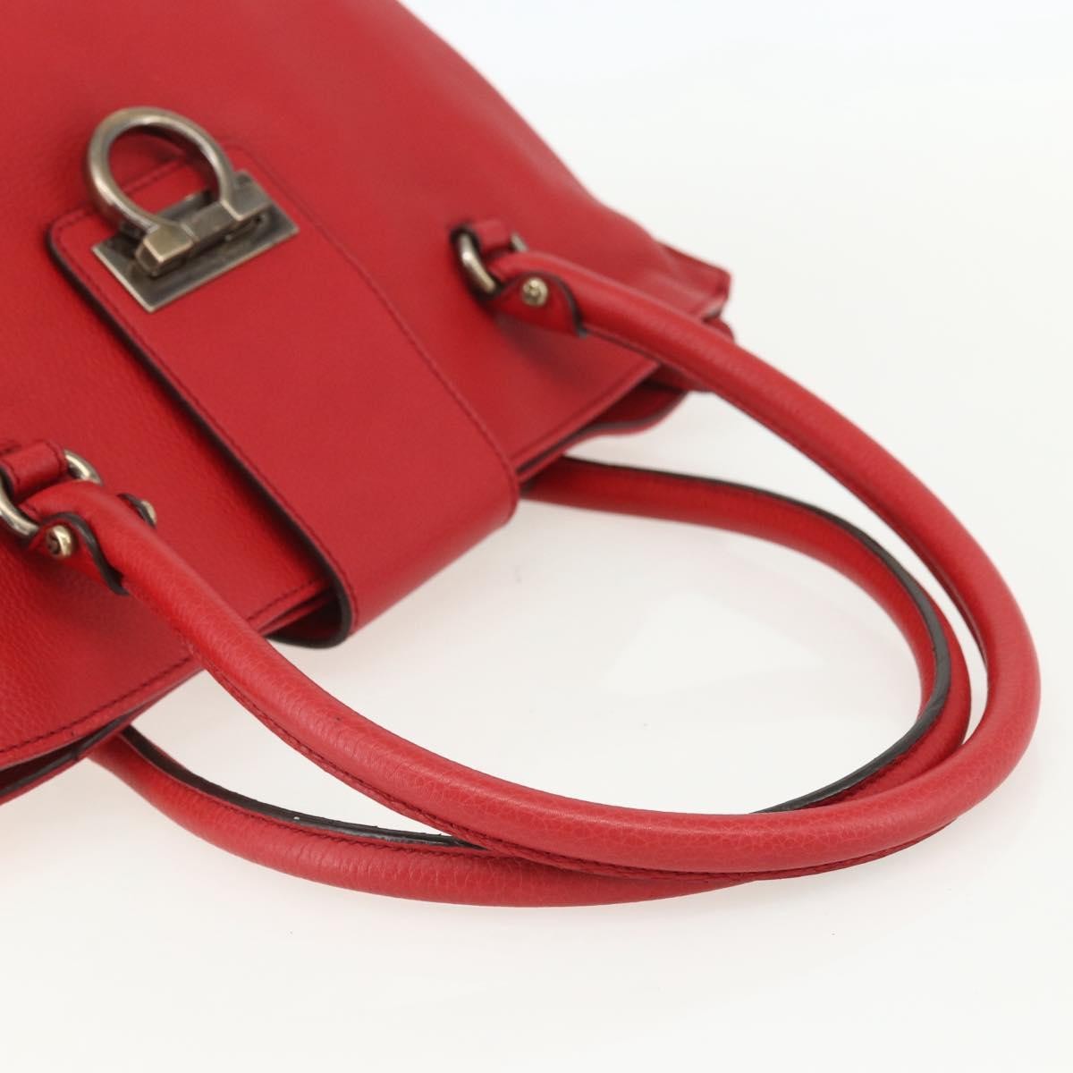 Salvatore Ferragamo Soft Sofia Tote Leather, RED, LEATHER, Tote bag