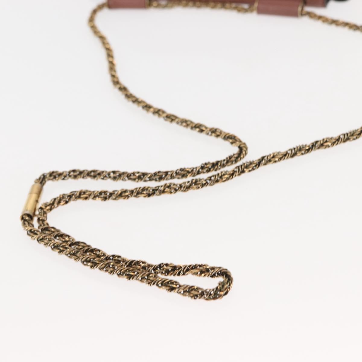 Chloe Elsie Chain Shoulder Bag Leather, PINK, LEATHER, Shoulder bag