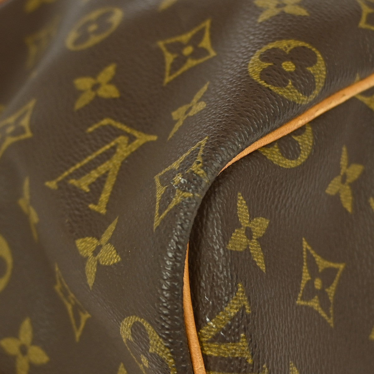 Louis Vuitton Flanerie Handbag Monogram Canvas, BROWN, CANVAS, Tote bag