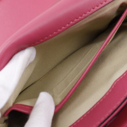 Valentino Garavani Va Va Voom Clutch Leather, PINK, LEATHER, Shoulder bag