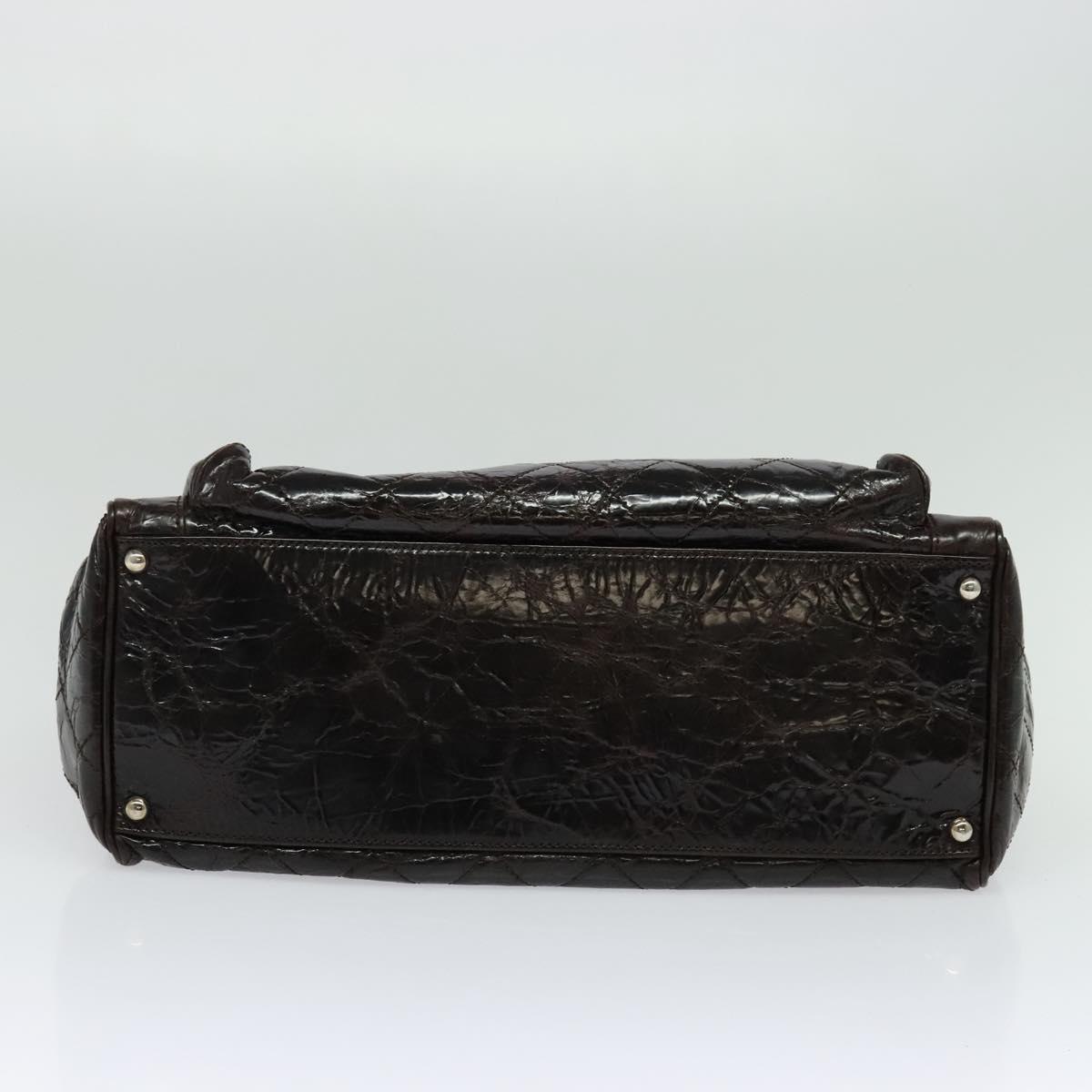 Chanel Executive tote Patent leather, BROWN, PATENT_LEATHER, Tote bag